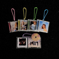 Porte-clés Cadeau Musical 2025 – Mini Album Photo NFC UV – Étui à Bijoux Personnalisé en Acrylique pour Mini CD