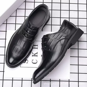 Zapatos de Vestir para Hombre, Mocasines de Oficina y Carrera, Parte Superior de Cuero de Microfibra, Cierre Deslizante, Impermeables y Antideslizantes - Product Image 2