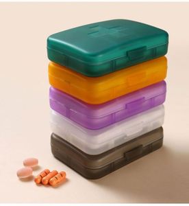High Quality Customizable Logo Portable Pill Storage <b>Box</b> 6-Compartment PP Material Multicolor Option for Chemo Patients - Product Image 1