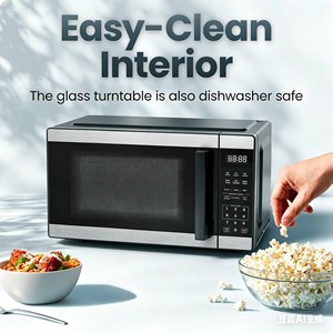 Horno <span class=keywords><strong>Microondas</strong></span> Eléctrico Digital de Acero Inoxidable de 20L para Uso Comercial <span class=keywords><strong>en</strong></span> Hoteles y Hogares, con Función de Asado - Product Image 3