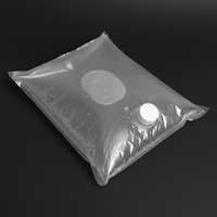 Sacs aseptiques personnalisés de 5l, 10l, 20l, 25l pour huile comestible, sirop, cola, huile, lait, eau et autres liquides