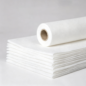 Tissu non tissé en PP spunbond blanc 50-70 g/m² pour ressorts de canapé, matière première en gros pour usine - Product Image 1