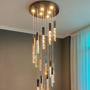 Nuovo semplice Post-moderno casa amorevole cuore decorativo Led Design 37W lampada da soffitto lampadario a sospensione