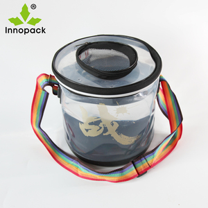 Sac de pique-nique Transparent Capable de 5 l-10 l avec longue bande et fermeture éclair - Product Image 3