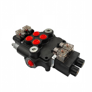 Vanne de commande directionnelle monobloc hydraulique à solénoïde à 2 bobines à centre ouvert Huamao 2Z80-AA-ES3-12/24VDC-G, garantie 1 an, 250 bars - Product Image 5