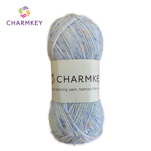Foulards tissés à la main bricolage au Crochet coussins moyennement épais doux en fil de coton tricoté par pulvérisation boules de <span class=keywords><strong>laine</strong></span> produit de fil mélangé - Product Image 4