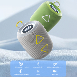 Tg655 thương hiệu tốt nhất chất lượng cao vải âm thanh tốt di động ngoài trời Máy nghe nhạc nhà thông minh TWS BT loa không dây - Product Image 3