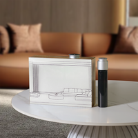 Diffuseur mural intelligent CNUS CPD2 en métal et acrylique avec affichage Wi-Fi pour huiles essentielles – Idéal pour le bureau et les centres commerciaux
