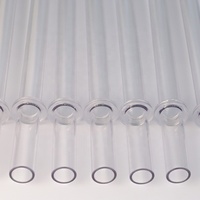 Pailles en PETG en gros, durables, rigides, transparentes, réutilisables, couleur personnalisée, accessoires de boisson DIY
