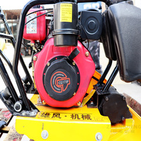 Compacteur vibrant à batterie pour chantier, plaque vibrante double sens pour béton et sol