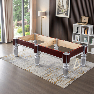Table de billard <span class=keywords><strong>Taini</strong></span> 8 verte avec collecteur de boules et queues de billard Set de table de billard américain à configuration standard - Product Image 2