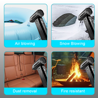 Factory Price 247.6g Lightweight Wireless Jet Fan Durable & Sturdy Hand Held Air Duster LED Digital Display Mini Violent Fan