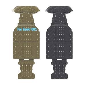 Sortie d'usine 3D couverture complète métal moteur garde couvercle de <span class=keywords><strong>batterie</strong></span> moteur <span class=keywords><strong>plaque</strong></span> de Protection pour Zeekr 001 Zeekr X pièces de dessous de caisse - Product Image 1