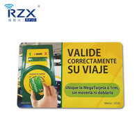 Échantillon gratuit de carte à puce Rfid HF 13.56Mhz carte à puce MIFARE DESFire EV3 2K carte de transport