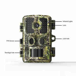 Caméra de <span class=keywords><strong>chasse</strong></span> numérique à déclenchement <span class=keywords><strong>automatique</strong></span>, étanche IP66, avec éclairage, pour la <span class=keywords><strong>chasse</strong></span> en extérieur - Product Image 1
