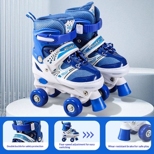 Patins à roulettes <span class=keywords><strong>quad</strong></span> pour enfants Ruidongle, unisexes, professionnels, de haute qualité, en matériau PU, semelle extérieure ferme, mouvement de roulement équilibré - Product Image 5