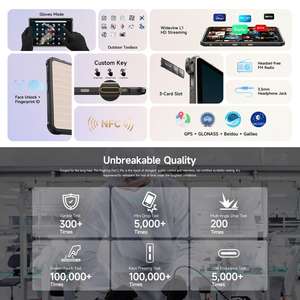 <span class=keywords><strong>Mejor</strong></span> <span class=keywords><strong>Precio</strong></span> Ulefone Rugking Pad 2 Pro, <span class=keywords><strong>Tablet</strong></span> PC Resistente, 8GB+128GB, 10.1 Pulgadas, <span class=keywords><strong>Android</strong></span> 16, Batería de 10200mAh, Red 4G, Enchufe Europeo - Product Image 1