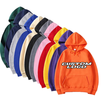 Sweat-shirt à capuche surdimensionné en polaire personnalisé pour logo Broderie 3D Sweat-shirt uni à épaules tombantes pour homme Épais et lourd