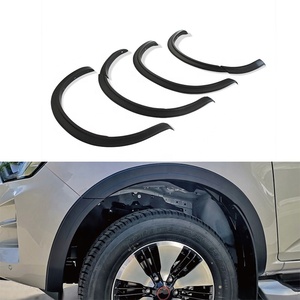 บังโคลน ABS สีดำด้าน สำหรับ Dmax ปี 2020 2021 <span class=keywords><strong>2022</strong></span> อุปกรณ์ตกแต่งรถยนต์ พลาสติก 4x4 แบบดับเบิ้ลแค็บ - Product Image 1