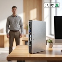 Sharerdp Ultra Compact Argent, Processeur Intel Core I5 10ème Génération 10210U, Ordinateur de Bureau Portable, Micro-ordinateur de Bureau, Mini PC de Jeu