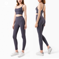 Soutien-gorge de sport en Spandex pour femmes, Leggings de Yoga Sexy, taille haute, sans couture, ensemble de deux pièces, de haute qualité, nouvelle collection