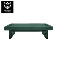 Table de billard américaine professionnelle en cuir et bois, taille personnalisée, mobilier moderne pour salle de jeux, pour la maison, l'hôtel, l'appartement