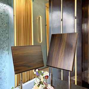 Trofeo de Madera Sólida Minghuang Premium, Estilo Letras, en Blanco, para Certificados, Premios, Grabado, Impresión Digital, Bodas - Product Image 2