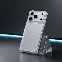 Nouvelle conception, nouvelle coque de téléphone pour iPhone 17 Pro, coque de téléphone mobile personnalisée en silicone souple TPU