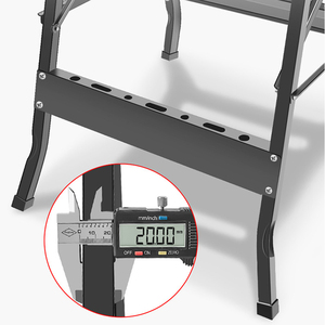 Banc de travail pliable multifonctionnel, table à scier portable avec pinces, poste de travail robuste pour le travail du bois et le bricolage - Product Image 4