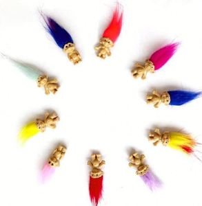 Muñecos Troll de Pelo Colorido, Figuras de Acción de Miembros de la Familia, Juguetes de Muñecos Troll - Product Image 6