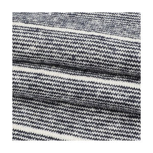 Tissu éponge à rayures lourdes en coton biologique, durable, écologique, pour sweat à capuche, prix de gros - Product Image 1