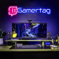 Enseigne néon gamer, Décoration murale pour salle de jeux, Enseignes LED personnalisées pour jeux, Lumières décoratives gamer, Art mural gaming, Lumière LED gaming, Cadeau