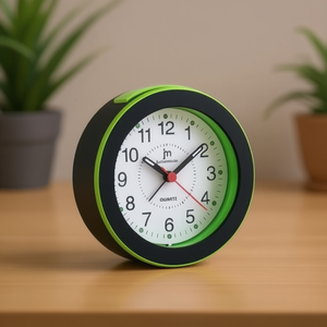 Reloj Despertador JUSTAMINUTE Verde y Negro JA7061TV - Product Image 3