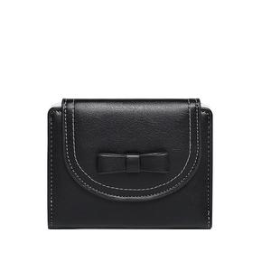 PU Leather Wallet Women Bow-knot Short Wallet Girls Zipper Coin <b>Purse</b> <b>Key</b> Female Daily <b>Purses</b> - Product Image 4