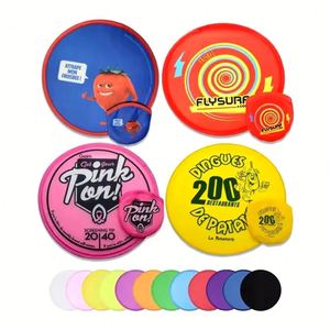 Disco Volador para Mascotas con Logotipo Personalizado, Abanico Plegable de Nylon Flexible con Bolsa a Juego, Portátil para Actividades al Aire Libre - Product Image 3