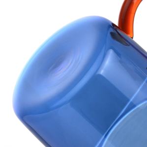 Taza de café de vidrio de borosilicato alto, respetuosa con el medio ambiente, resistente al calor, taza doméstica de una sola capa para jugo, vasos de vidrio coloridos - Product Image 6