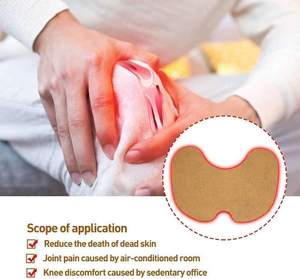 لاصقة عشبية ساخنة للتدفئة لتخفيف آلام الجسم والساقين، لاصقة الشيح 10x14 سم، صلاحية لمدة عامين - Product Image 2