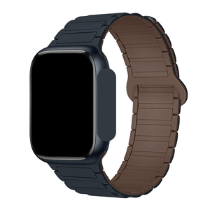 Bracelets de montre magnétiques en silicone 42/44/45/49 mm Ultra 2, <span class=keywords><strong>bracelet</strong></span> sport réglable pour <span class=keywords><strong>Apple</strong></span> <span class=keywords><strong>Watch</strong></span> 6/7/8/9/10 - Product Image 6