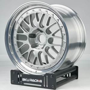 Bku 3 件套锻造 E88 轮毂适用于 BMW E90 E46 M3 E60 E92 F10 F80 F87 M2 <span class=keywords><strong>18</strong></span> 19 20 英寸定制 5x120 深盘合金轮毂 - Product Image 1