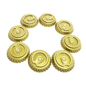Free Shipping Tinplate Easy Open Crown Caps 26mm Ring Pull Cap For Beer Bottle