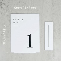 Chiffres de table de mariage en acrylique gravés au laser et tableau des sièges-Panneaux colorés personnalisés avec support de chevalet magnétique