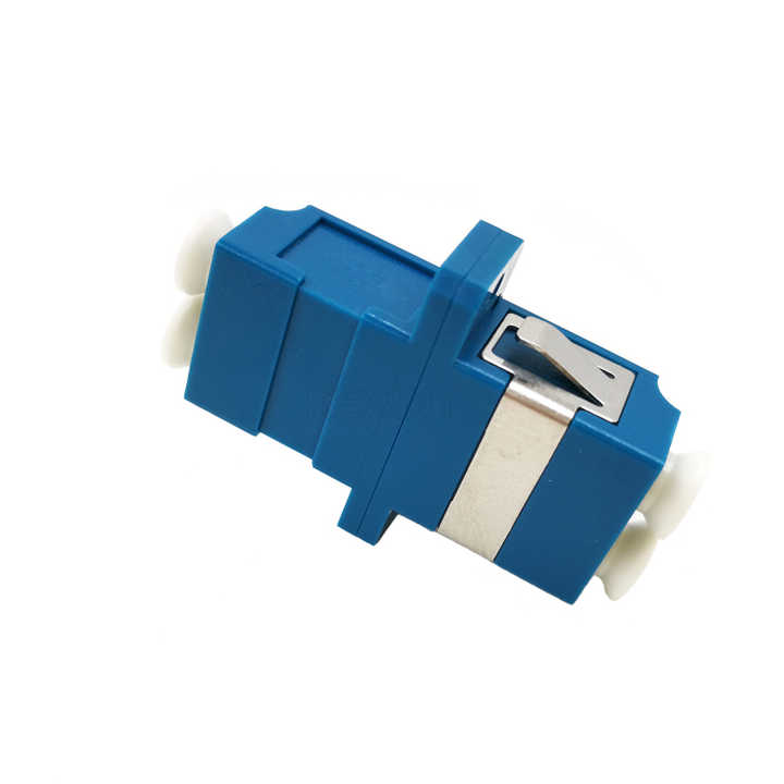 KEXINT LC UPC Duplex Blue Fibre Optic Adaptor for Telecom Parts SM-High ...