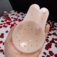 Protège-mamelons adhésifs en silicone chaud, lavables, invisibles, respirants, mats, solides, effet push-up, sans bretelles, pour un lifting discret