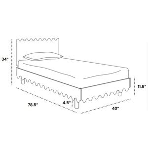 French Solid Wood <b>Bed</b>, Solid Wood <b>Frame</b> for Bedroom Use, Customizable - Product Image 6
