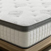 Luxuriöse Gel-Memory-Foam King-Matratze Modernes Design Dicke Taschenfederkernmatratze Roll-up in Box für Hotel-Schlaf und Komfort OEM ODM