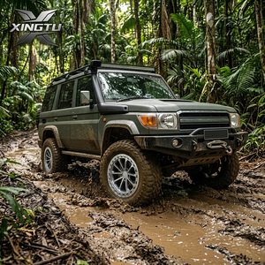 Rines XINGTU Retro Clásicos de Aleación Forjada, Estilo Beadlock, Acabado Plateado Brillante, PCD 5x127 5x130 para Jeep Wrangler <span class=keywords><strong>Defender</strong></span> 17-24 - Product Image 3