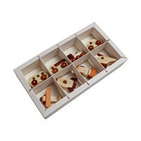 C02100 CPC Report Ensemble de véhicules à rampe vintage en bois massif Voitures en bois 8 petites voitures en bois Ensemble de jeu de voitures naturelles pour les tout-petits, les enfants