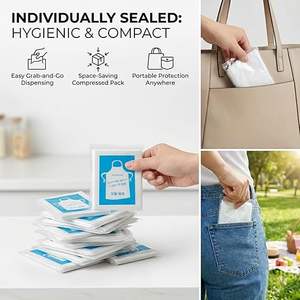 Delantal Desechable Transparente Impermeable de PE con Tirantes Cruzados, Ideal para Cocinar, Limpiar y Proteger en el Procesamiento de Alimentos - Product Image 6