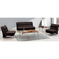 Canapés de luxe contemporains pour bureaux, salles d'attente, halls d'accueil, salles de visiteurs, mobilier artistique en cuir, personnalisation, vente en gros