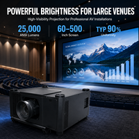 Projecteur laser professionnel de 25 000 lumens pour auditorium et salle de conférence